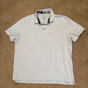 Tailor Vintage Blue Polo Shirt Classic Design